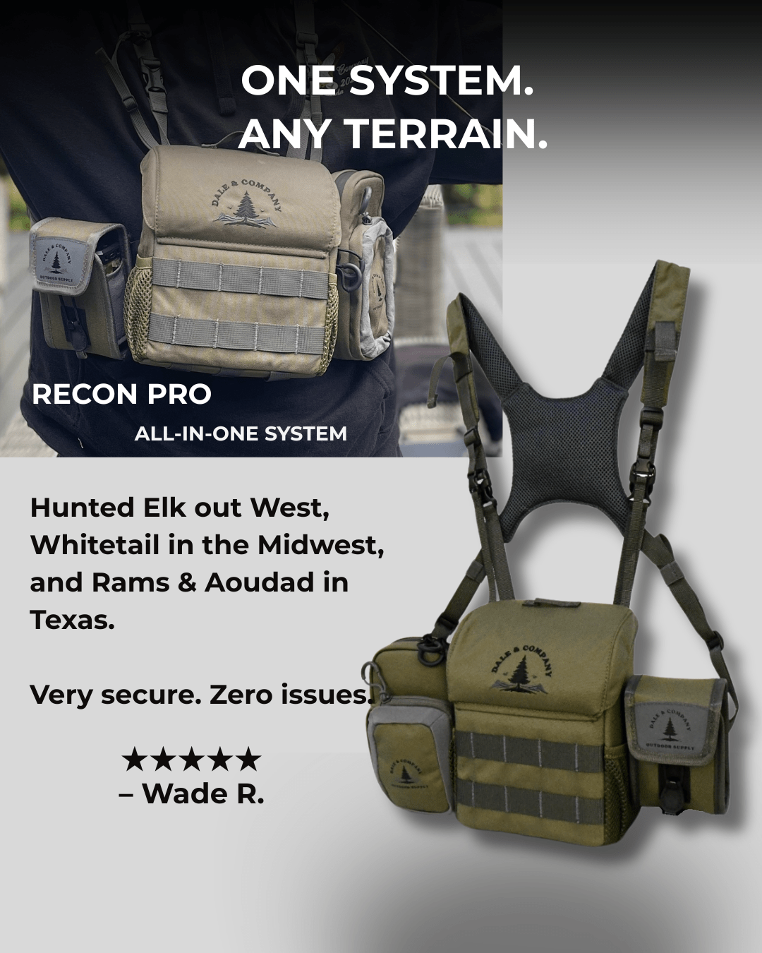 Recon Pro Bino Harness - Dale and Company