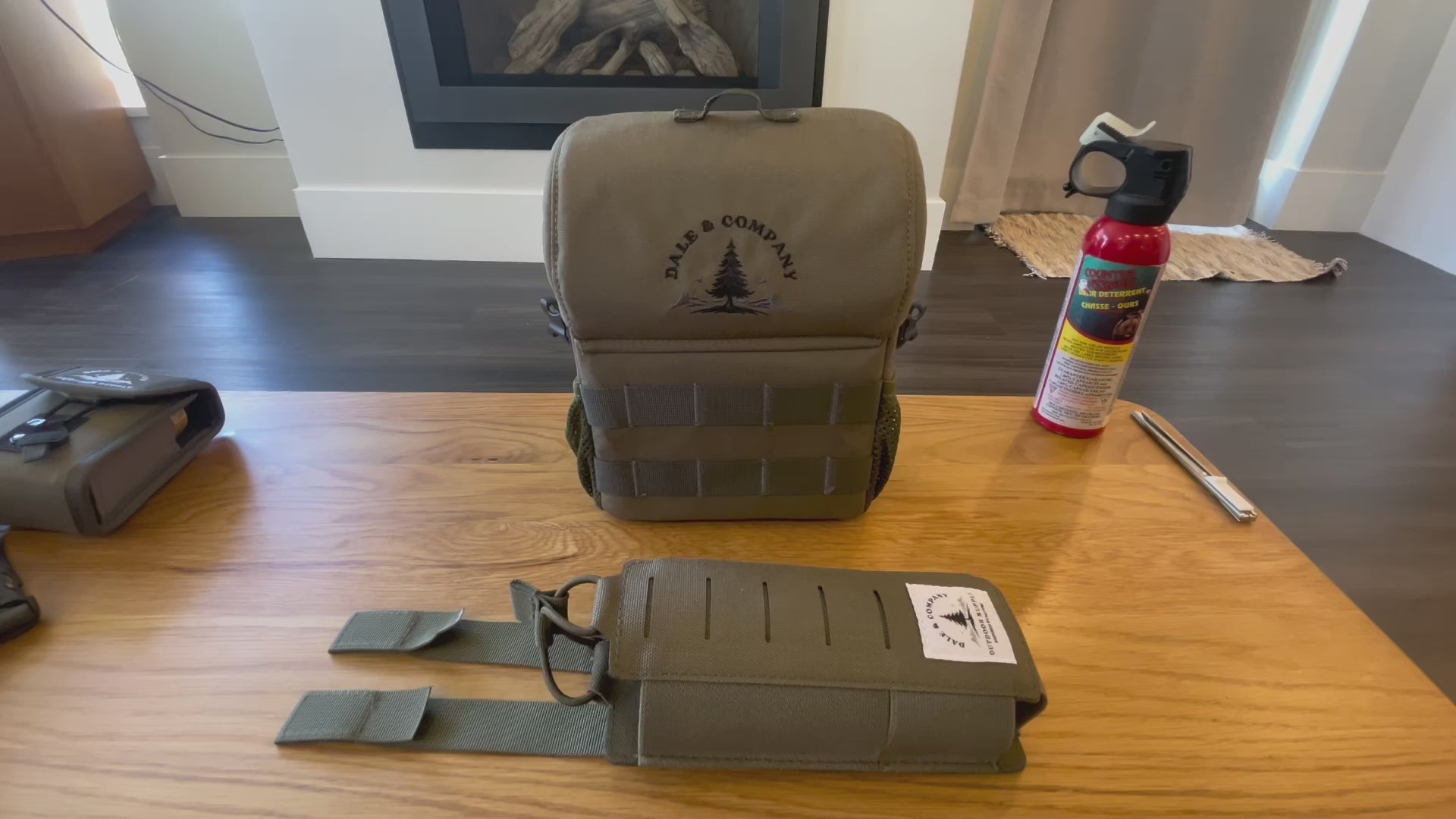 Load video: Online Bear Spray Holster